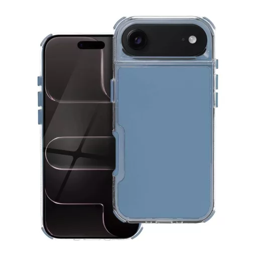 iPhone 17 AIR készülékhez Matrix tok kék