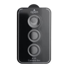   9H kameralencse-védőüveg Samsung Galaxy A35 készülékhez, fekete