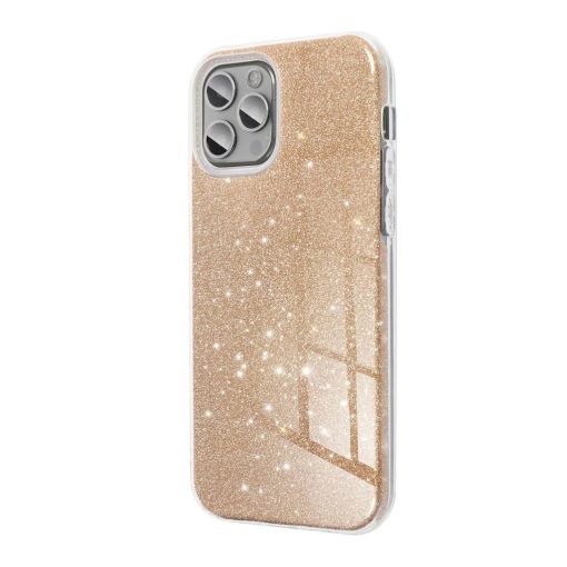 Tok Samsung Galaxy A17 készülékhez csillogó arany