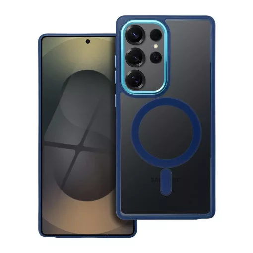 Samsung S25 ULTRA készülékhez Color Edge Mag Cover tok MagSafe-kompatibilis kék