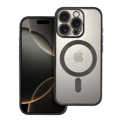   iPhone 16 PRO készülékhez Electro Mag Cover tok MagSafe-kompatibilis fekete