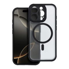   iPhone 16 Pro készülékhez tok Full Matte Mag Cover MagSafe-kompatibilis fekete