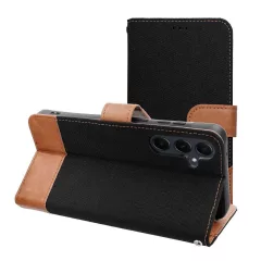 JEANS Book tok Samsung S25 Edge készülékhez fekete