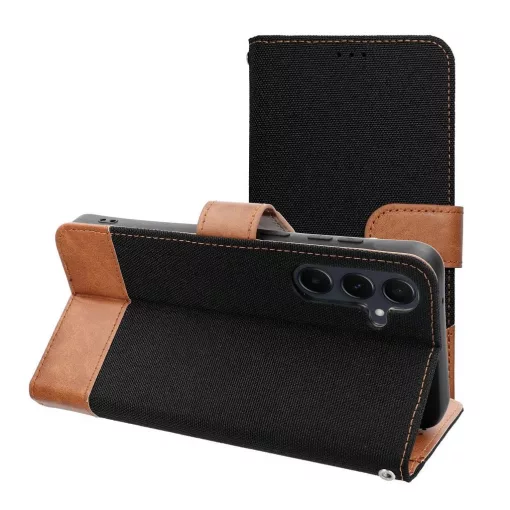 JEANS Book tok Samsung S25 Edge készülékhez fekete