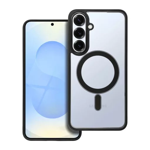 Tok Samsung S25 PLUS készülékhez Color Edge Mag Cover, MagSafe-kompatibilis, fekete