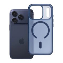   iPhone 17 PRO készülékhez Flexline Mag Cover MagSafe tok tengerészkék