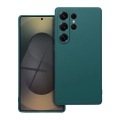 Samsung S25 ULTRA készülékhez matt sötétzöld tok