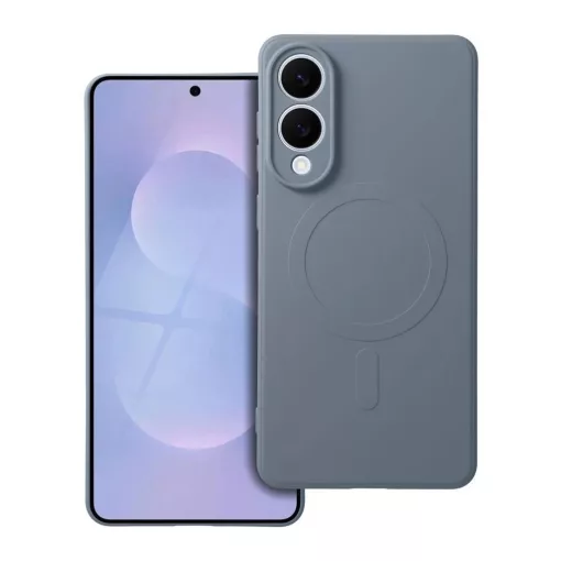 SILICONE MAG COVER MagSafe-kompatibilis tok Samsung S25 Edge készülékhez világoskék