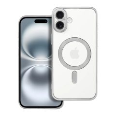   Electro Mag Cover tok iPhone 16 PLUS készülékhez MagSafe-kompatibilis ezüst