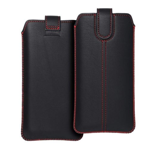 Pocket Universal Case Ultra Slim M4 tok iPhone 12/12 Pro, Samsung Xcover 5, S21 5G, Note, Note 2 és Note 3 készülékekhez, fekete
