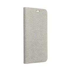   LUNA Book Gold tok Xiaomi Redmi Note 10 Pro készülékhez ezüst