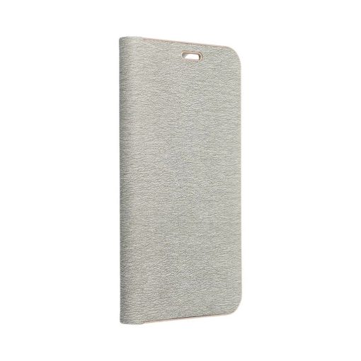 LUNA Book Gold tok Xiaomi Redmi Note 10 Pro készülékhez ezüst