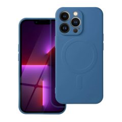   Szilikon tok MagSafe-kompatibilis iPhone 17 Pro készülékhez kék