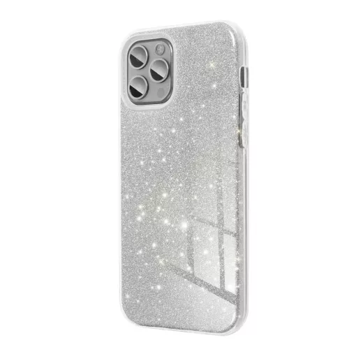 Tok Samsung S25 FE készülékhez fényes ezüst