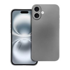 iPhone 16 PLUS készülékhez tok metál szürke