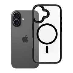   ROAR case MAG BUMPER MagSafe-kompatibilis tok iPhone 17 készülékhez fekete