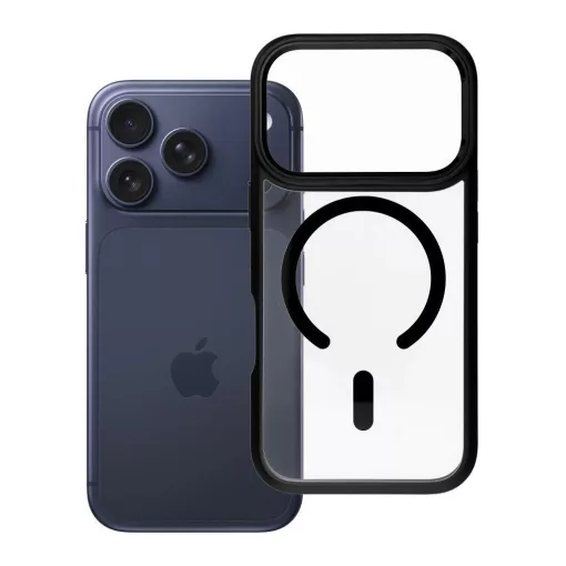 ROAR case MAG BUMPER MagSafe-kompatibilis tok iPhone 17 Pro készülékhez fekete
