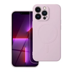   Silicone Mag Cover tok MagSafe-kompatibilis iPhone 17 készülékhez rózsaszín