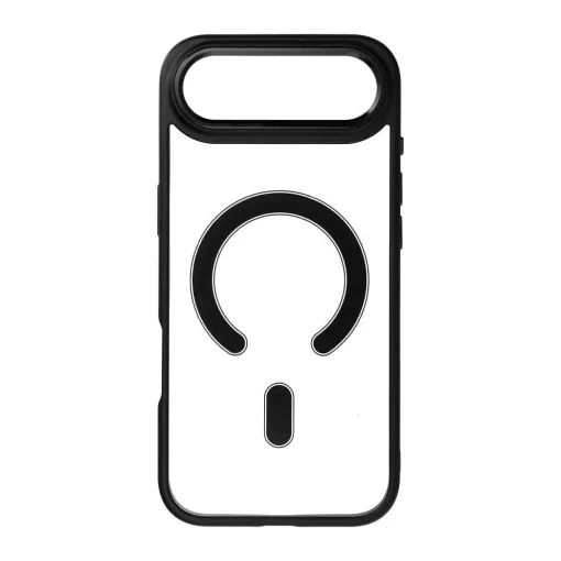 AIR Color Edge Mag Cover tok iPhone 17 készülékhez, MagSafe-kompatibilis, fekete