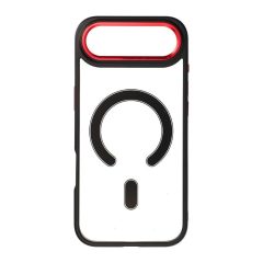   AIR Color Edge MagSafe-kompatibilis tok iPhone 17 készülékhez fekete-piros