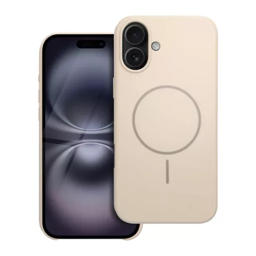 iPhone 16 Plus készülékhez Premium Glossy Mag Cover tok, MagSafe- és Camera Control button-kompatibilis, fehér