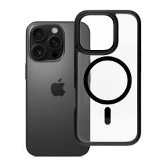   ROAR case MAG BUMPER MagSafe-kompatibilis tok iPhone 16 Pro készülékhez fekete