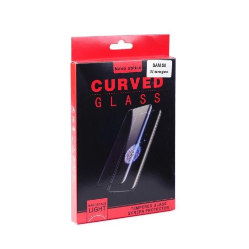 UV Glass edzett üvegfólia Samsung Galaxy S21 Ultra készülékhez, átlátszó