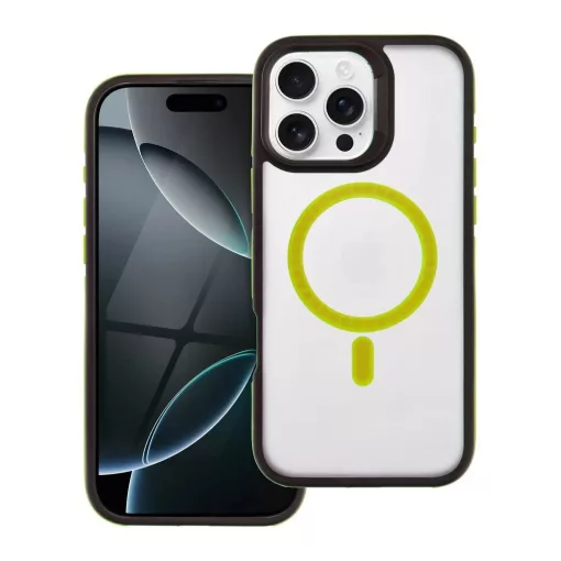 Neo MagSafe-kompatibilis tok iPhone 16 PRO MAX készülékhez sárga