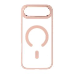   iPhone 17 készülékhez AIR Color Edge Mag Cover tok, MagSafe-kompatibilis, rózsaszín