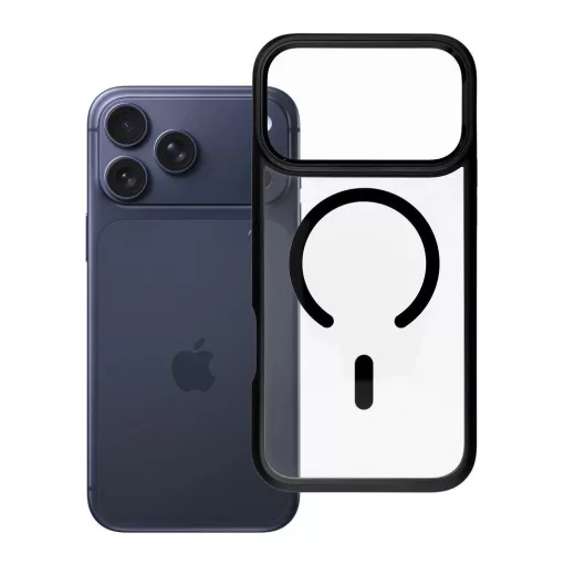 ROAR case MAG BUMPER tok MagSafe-kompatibilis iPhone 17 Pro Max készülékhez fekete