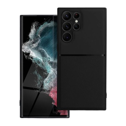 Samsung Galaxy S22 ULTRA készülékhez tok Noble fekete
