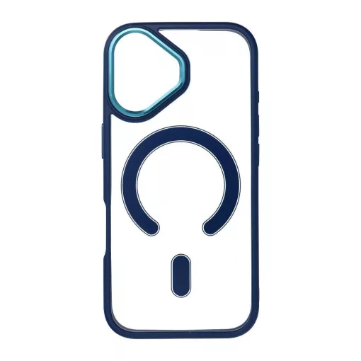 Color Edge Mag Cover tok iPhone 17 készülékhez MagSafe-kompatibilis kék