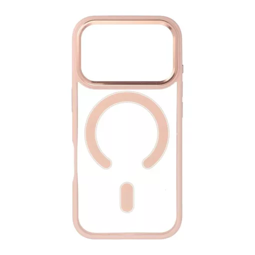 iPhone 17 PRO készülékhez Color Edge Mag Cover tok MagSafe-kompatibilis rózsaszín
