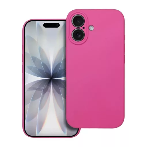 iPhone 17 készülékhez szilikon tok 2 mm rózsaszín