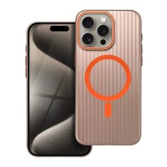   iPhone 15 Pro Max készülékhez MagSafe-kompatibilis tok Titanium Desert