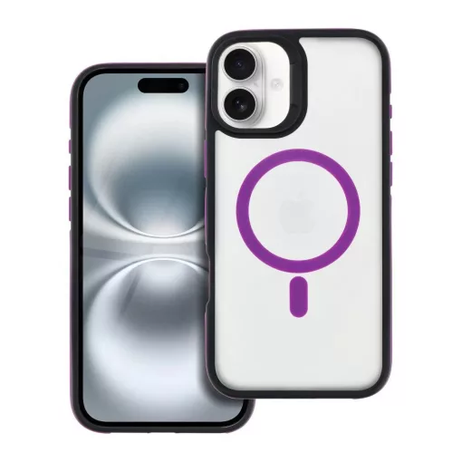 iPhone 16 PLUS készülékhez Neo tok, MagSafe-kompatibilis, lila