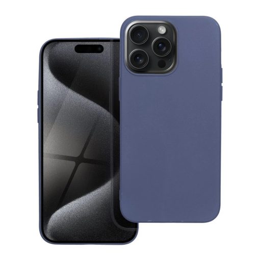 iPhone 15 PRO MAX tok készülékhez matt kék