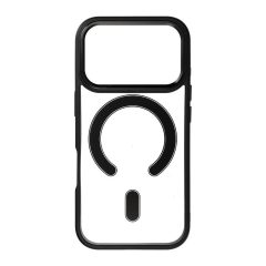   iPhone 17 PRO készülékhez Color Edge Mag Cover tok, MagSafe kompatibilis, fekete