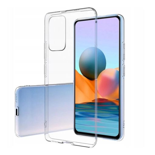 0,5 mm ultravékony hátlaptok Xiaomi Redmi Note 10 5G / Poco M3 Pro / Poco M3 Pro 5G készülékhez, átlátszó