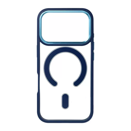 iPhone 17 PRO készülékhez Color Edge Mag Cover tok, MagSafe-kompatibilis, kék