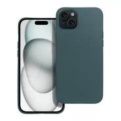 iPhone 15 PLUS tok készülékhez matt sötétzöld