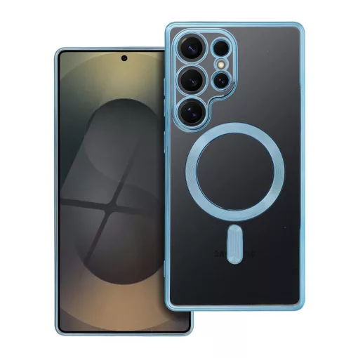 Samsung S25 ULTRA készülékhez Electro Mag Cover MagSafe-kompatibilis tok kék