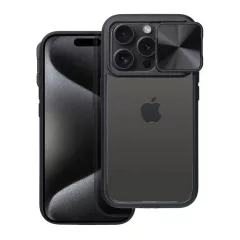 iPhone 15 PLUS Slider tok készülékhez fekete