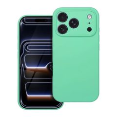 iPhone 17 PRO készülékhez szilikon tok 2mm menta