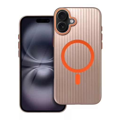 iPhone 16 PLUS készülékhez MagSafe-kompatibilis tok sivatagi titán