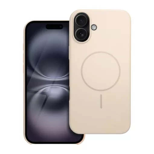 iPhone 16 PLUS készülékhez Glossy Mag Cover tok MagSafe-kompatibilis fehér