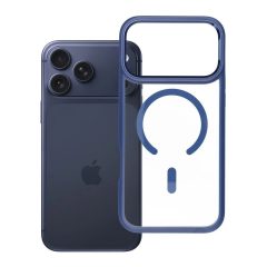   ROAR case MAG BUMPER MagSafe-kompatibilis tok iPhone 17 Pro Max készülékhez sötétkék