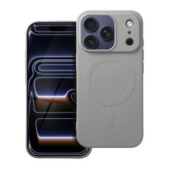   SILICONE MAG COVER (big hole) MagSafe-kompatibilis tok iPhone 17 Pro titánium készülékhez