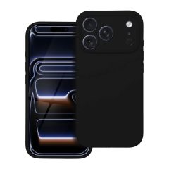 iPhone 17 PRO készülékhez szilikon tok 2mm fekete