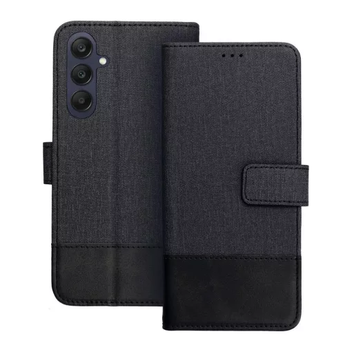 GOMMA Book tok Samsung Galaxy A35 5G készülékhez fekete